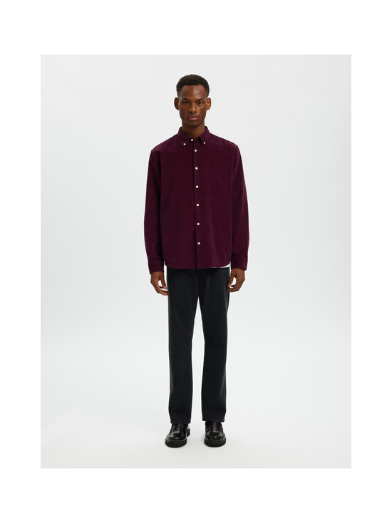 Selected - SlhRegdanni Cord krekls ar apkakli - WINETASTING | Stockmann - photo 2