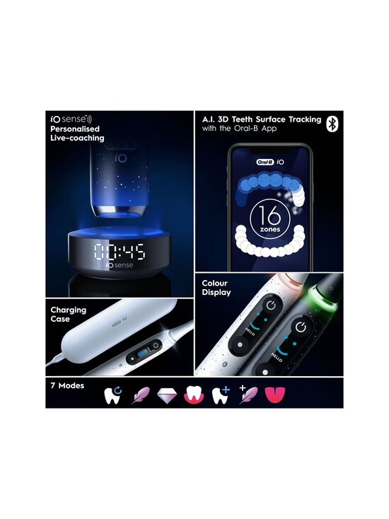 Oral-B - iO Series 10 Special Edition -sähköhammasharja - BLACK | Stockmann - photo 6