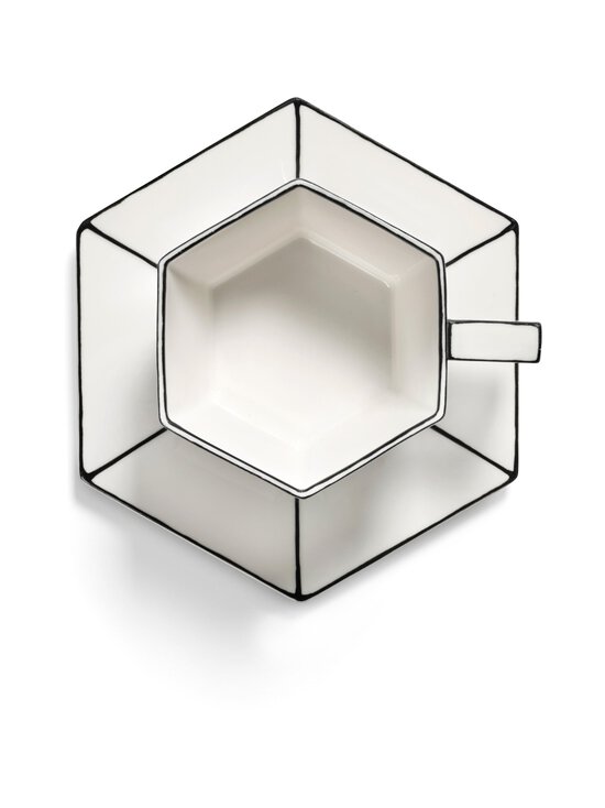 Serax - Carte Blanche Cappuccino- kuppi ja lautanen - 008 WHITE | Stockmann - photo 2
