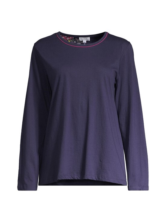 Damella - Flower-pyjama - 320 NAVY/PINK | Stockmann - photo 2