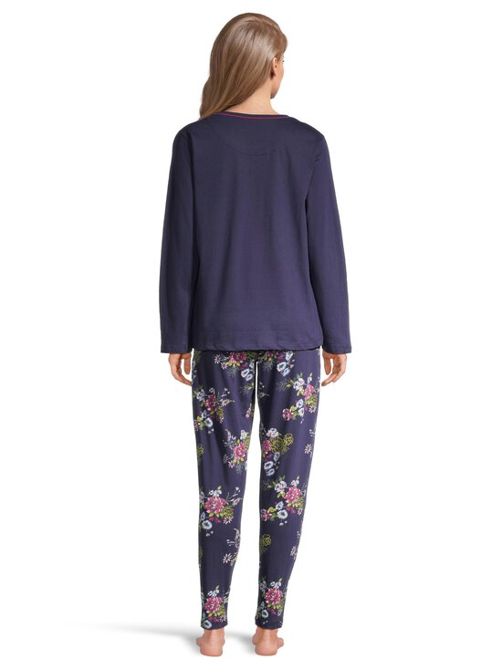 Damella - Flower-pyjama - 320 NAVY/PINK | Stockmann - photo 5