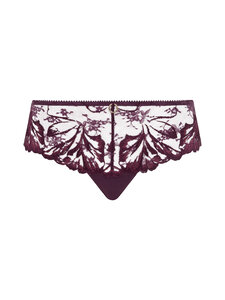 Chantelle - Illusion Shorty Standard Waist -alushousut - E63 AUBERGINE LUREX | Stockmann