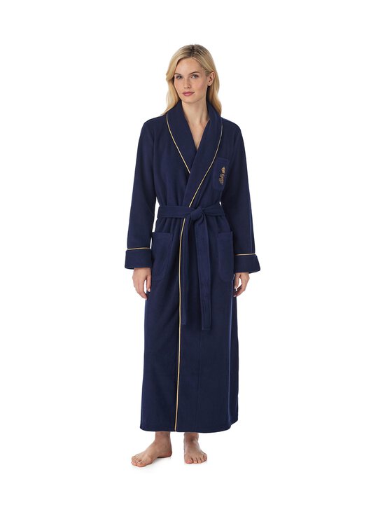 Lauren Ralph Lauren - Shawl Collar Long -aamutakki - 400 NAVY - photo 1 Lauren Ralph Lauren - Shawl Collar Long -aamutakki - 400 NAVY | Stockmann - photo 1