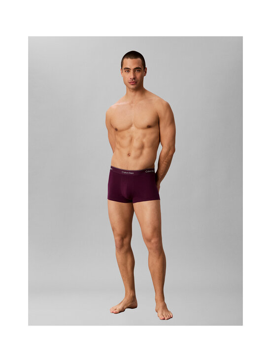 Calvin Klein Underwear - Low Rise apakšbikses, 3 gab. - 4M0 BLACK/HARBOR MIST/DARK PURPLE W/ DT | Stockmann - photo 2