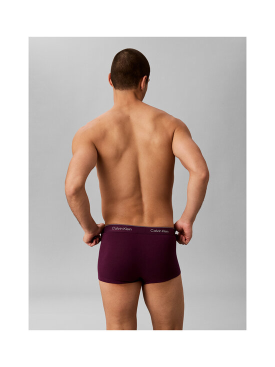 Calvin Klein Underwear - Low Rise apakšbikses, 3 gab. - 4M0 BLACK/HARBOR MIST/DARK PURPLE W/ DT | Stockmann - photo 4