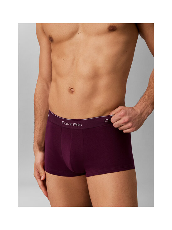 Calvin Klein Underwear - Low Rise apakšbikses, 3 gab. - 4M0 BLACK/HARBOR MIST/DARK PURPLE W/ DT | Stockmann - photo 5