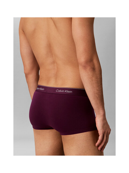 Calvin Klein Underwear - Low Rise apakšbikses, 3 gab. - 4M0 BLACK/HARBOR MIST/DARK PURPLE W/ DT | Stockmann - photo 6