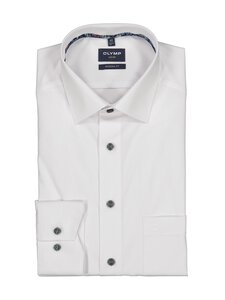 Olymp - Modern fit krekls ar apkakli - 00 WEISS | Stockmann