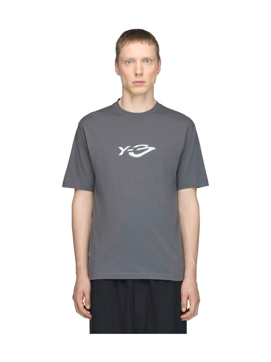 Y-3 - Logo t-paita - KZ0839 DARK GREY | Stockmann - photo 3