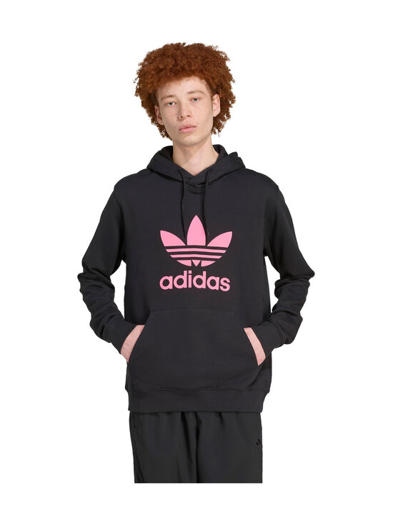 adidas Originals - Kapuutsiga pusa Trefoil - JY3764 BLACK/LUCPNK | Stockmann - photo 3