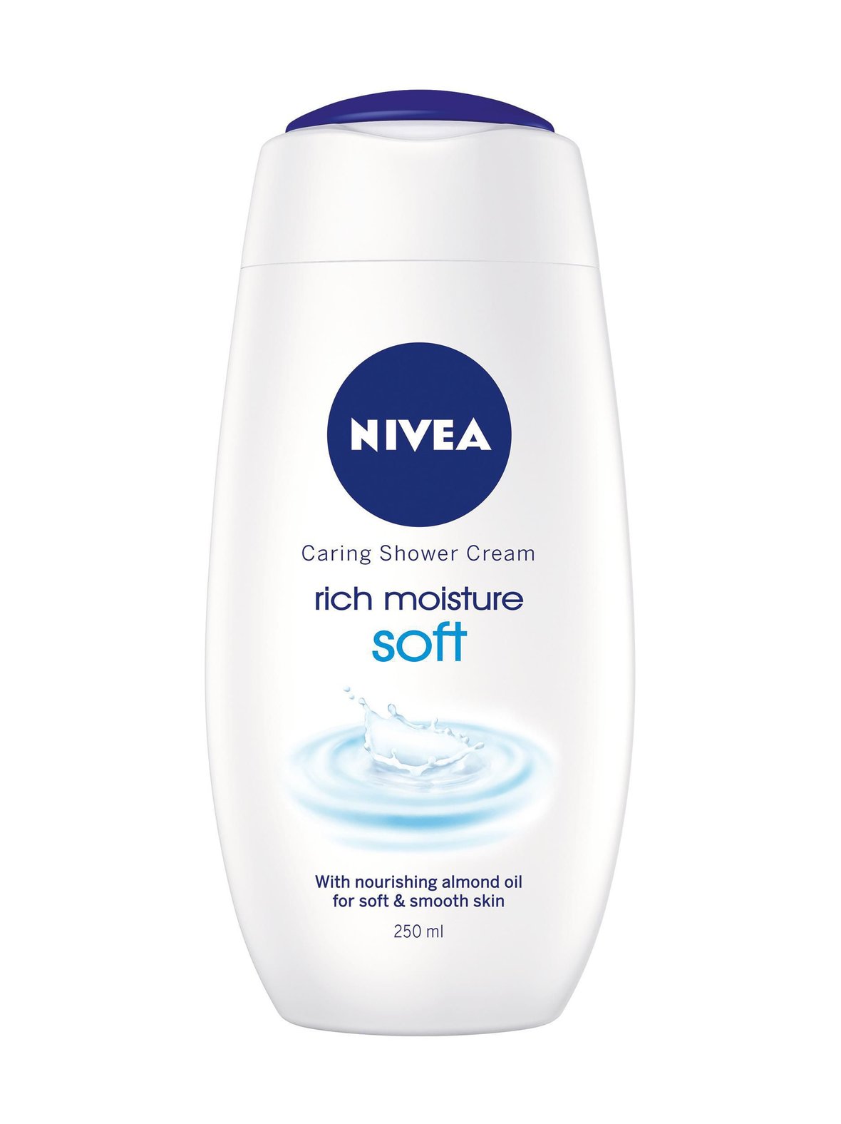 Nivea Rich Moisture Soft Caring Shower Cream suihkusaippua 250 ml