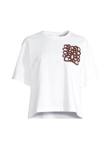 rich & royal - Patch Oversized t-paita - 100 WHITE | Stockmann