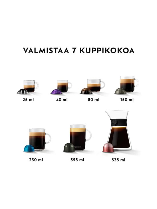 Nespresso - Vertuo Lattissima -kahvikone - BLACK - photo 8 Nespresso - Vertuo Lattissima -kahvikone - BLACK | Stockmann - photo 8