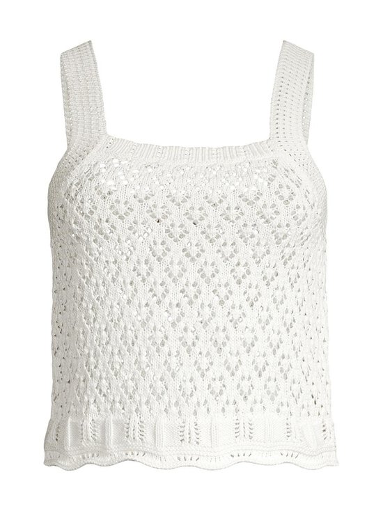 Maison Kitsuné - Lace Crochet -neuletoppi - P204 MILK - photo 1 Maison Kitsuné - Lace Crochet -neuletoppi - P204 MILK | Stockmann - photo 1
