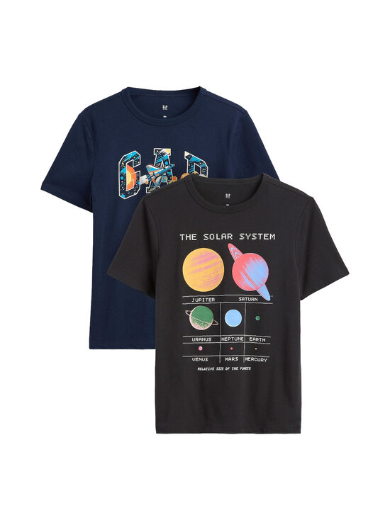 GAP - V-French Graphic Aerospace t-paidat 2 -pack - AEROSPACE | Stockmann - photo 1