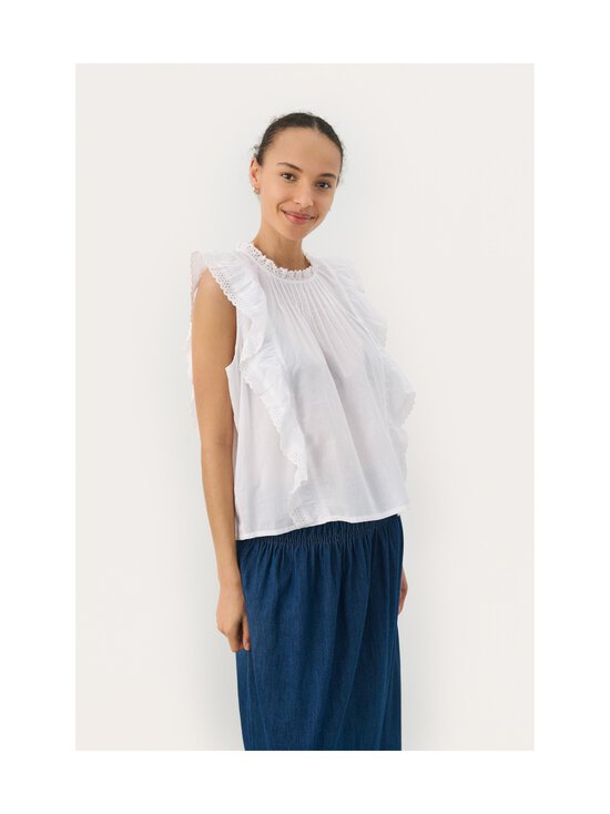 Part Two - Theana blūze ar volāniem - 110601 BRIGHT WHITE - photo 3 Part Two - Theana blūze ar volāniem - 110601 BRIGHT WHITE | Stockmann - photo 3