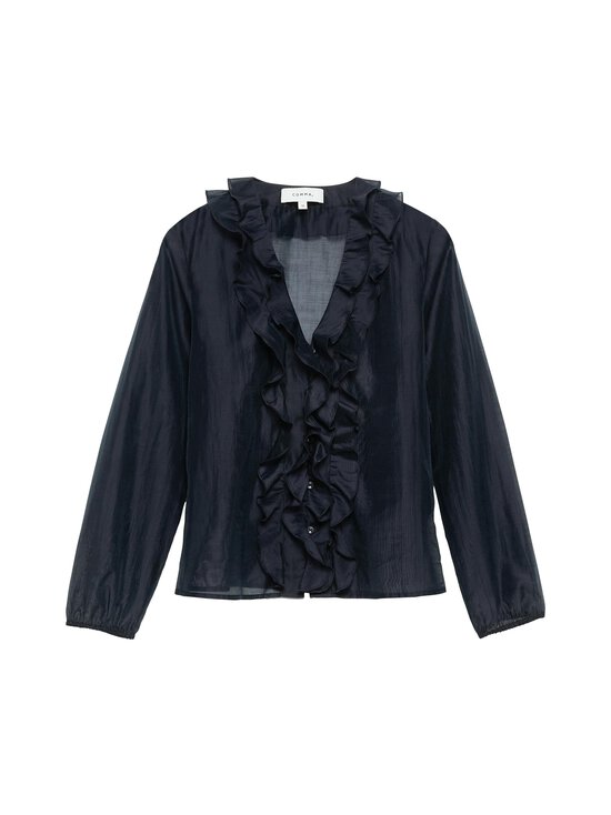 Comma - Frillapaitapusero - 5976 NAVY | Stockmann - photo 1