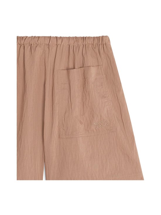 Maison Kitsuné - Elasticated Striped -shortsit - 0490 TAUPE GRAY | Stockmann - photo 3