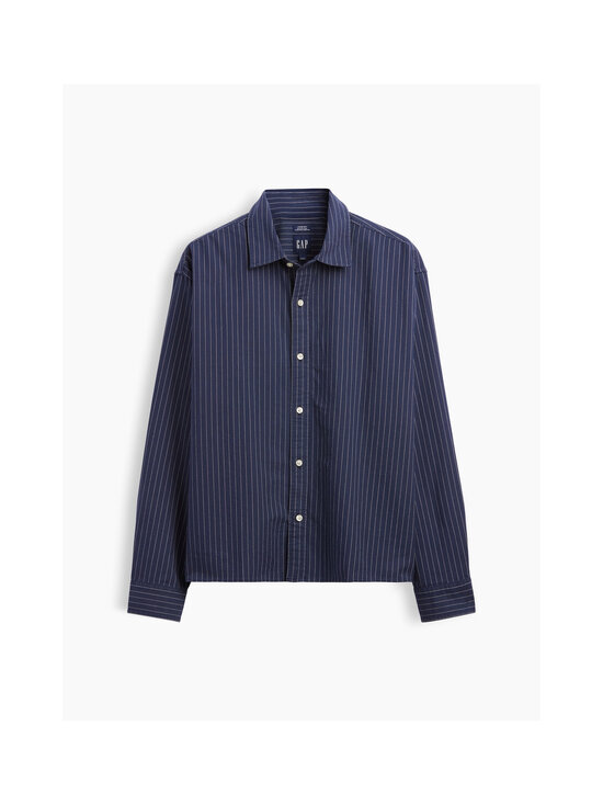 GAP - Cropped Oxford Relaxed krekls - BLUE WHITE STRIPE | Stockmann - photo 2