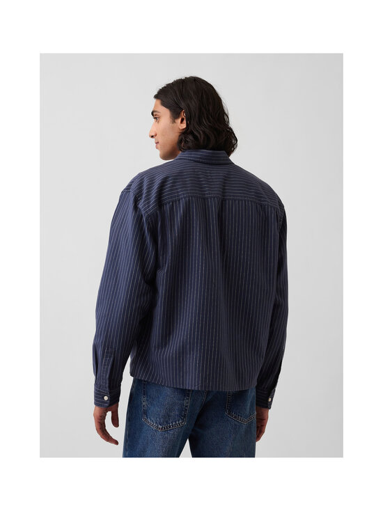 GAP - Cropped Oxford Relaxed krekls - BLUE WHITE STRIPE | Stockmann - photo 4
