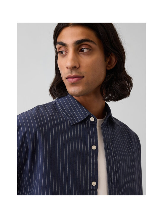 GAP - Cropped Oxford Relaxed krekls - BLUE WHITE STRIPE | Stockmann - photo 5