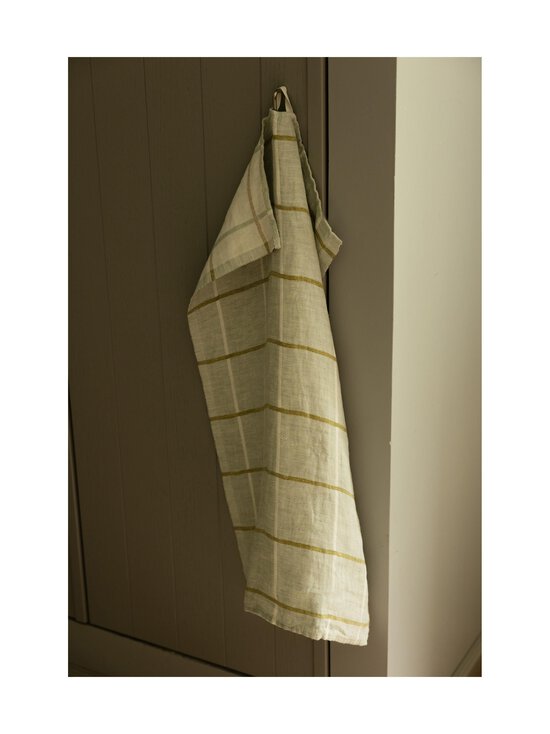 Lapuan Kankurit - Kokki-pellavapyyhe - 6 JADE-WHITE-OLIVE | Stockmann - photo 2