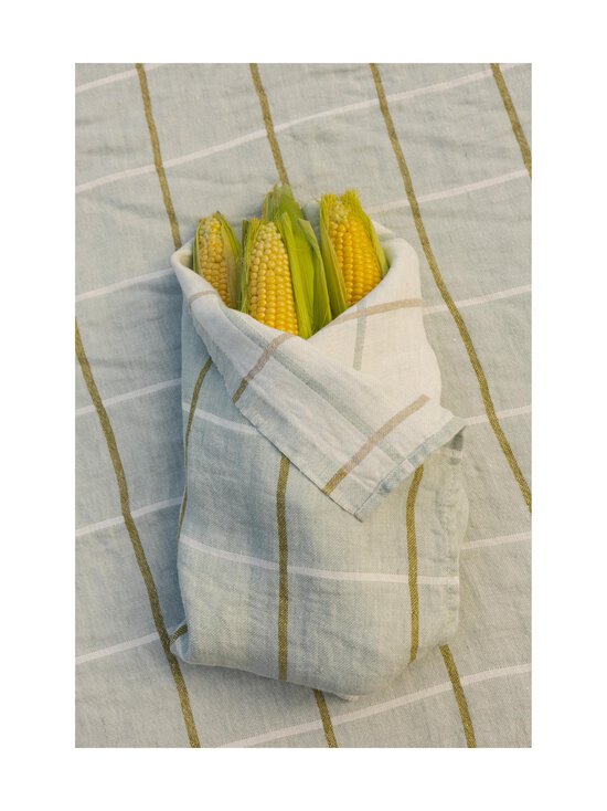 Lapuan Kankurit - Kokki-pellavapyyhe - 6 JADE-WHITE-OLIVE | Stockmann - photo 3