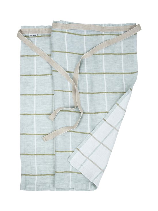 Lapuan Kankurit - Kokki-pellavapyyhe - 6 JADE-WHITE-OLIVE | Stockmann - photo 1
