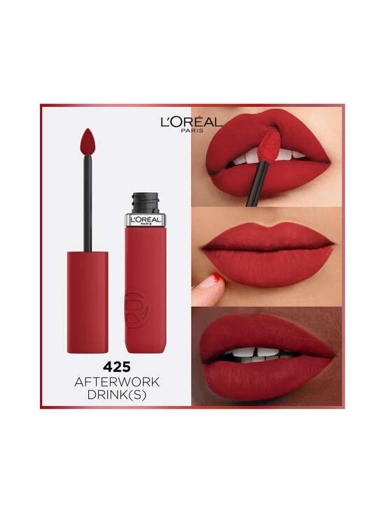 L'Oréal Paris - Infaillible Matte Resistance Lipstick -huulipuna - 425 AFTERWORK DRINK - photo 4 L'Oréal Paris - Infaillible Matte Resistance Lipstick -huulipuna - 425 AFTERWORK DRINK | Stockmann - photo 4