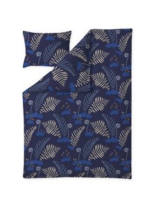 Finlayson - Voodipesukomplekt Sammaleinen - BLUE/BEIGE Finlayson - Voodipesukomplekt Sammaleinen - BLUE/BEIGE | Stockmann