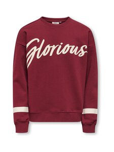 KIDS ONLY - KogHella -collegepaita - CABERNET PRINT:GLORIOUS | Stockmann