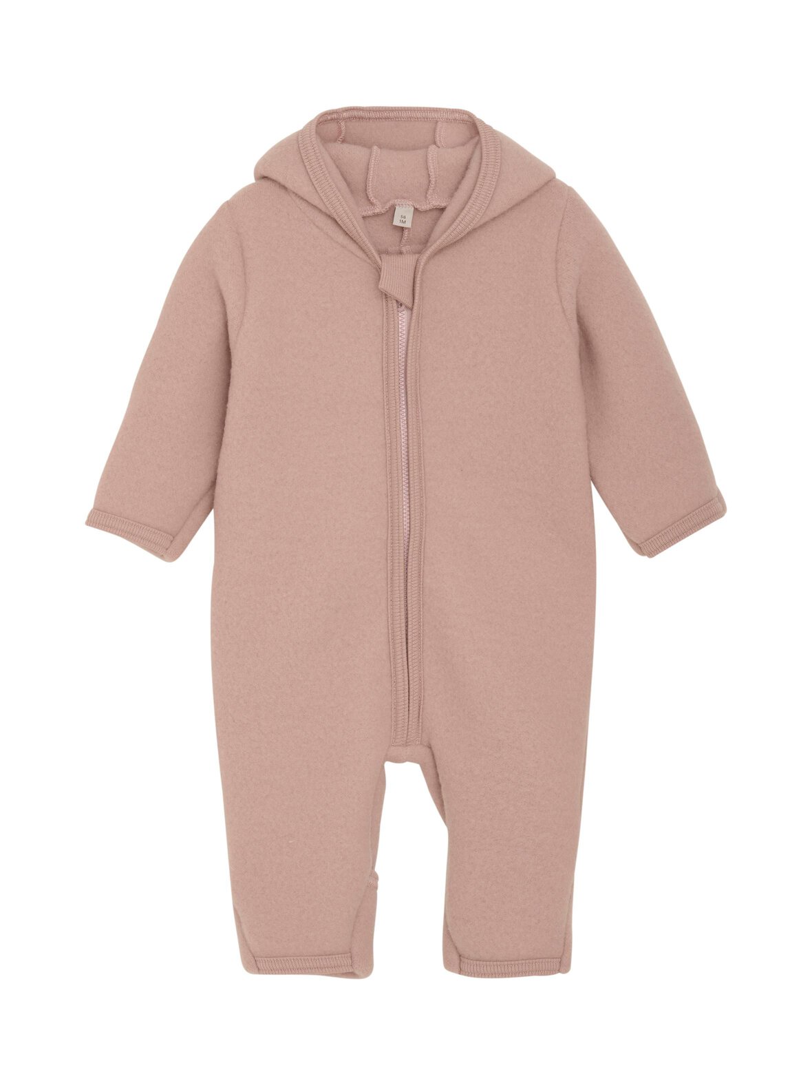 HUTTELIHUT Pram suit ears fleece -villahaalari