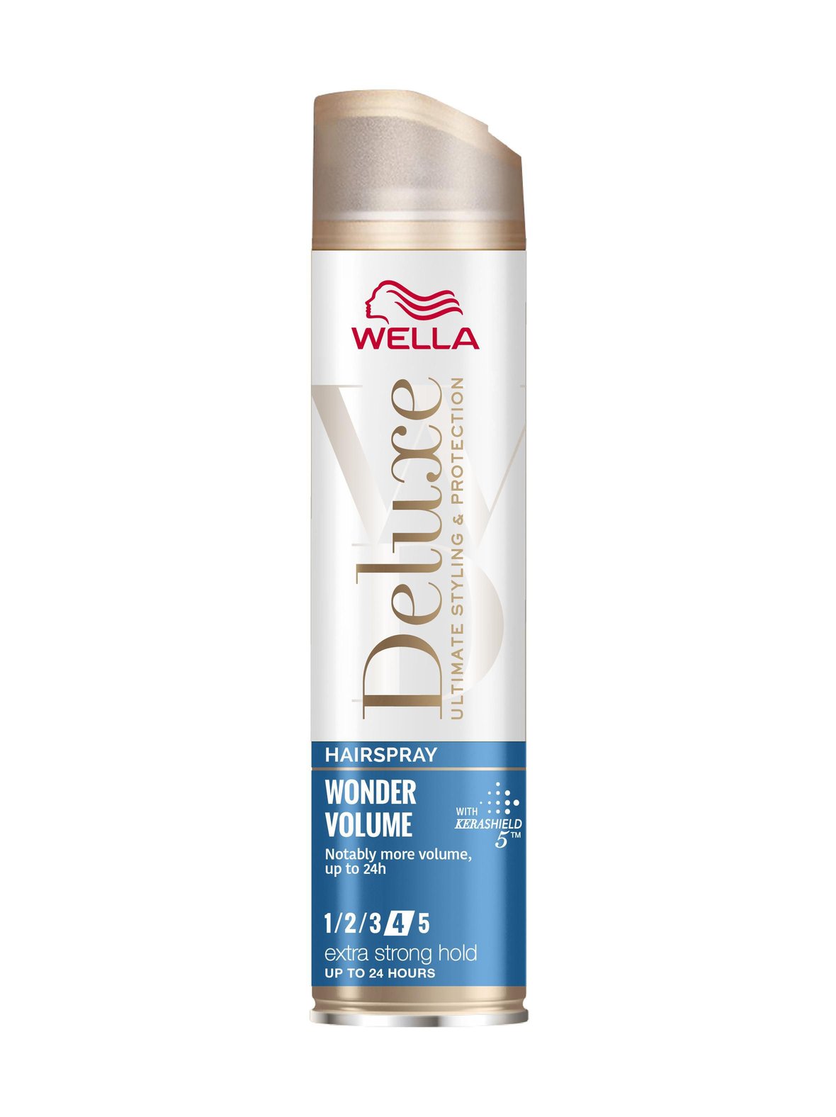 Wella Deluxe wonder volume extra strong hair spray -hiuskiinne 250 ml