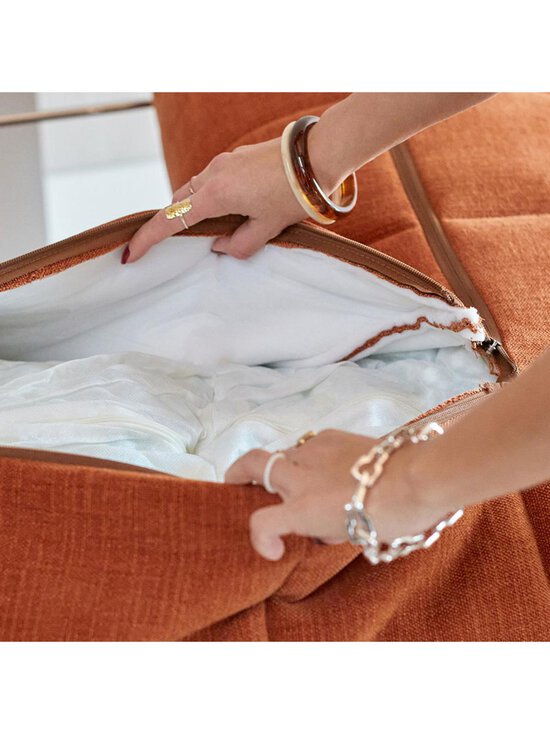 Innovation Living - CozyPad-vuodesohva Esina-kangas 412 rust orange 312 x 208 cm / käsinojilla - ORANGE | Stockmann - photo 11