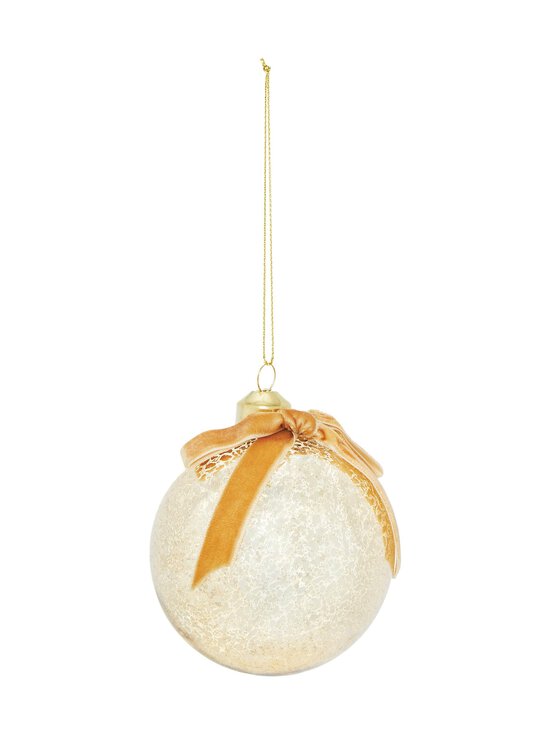 Casa Stockmann - Ball With Bow -joulukoriste - GOLDEN | Stockmann - photo 1