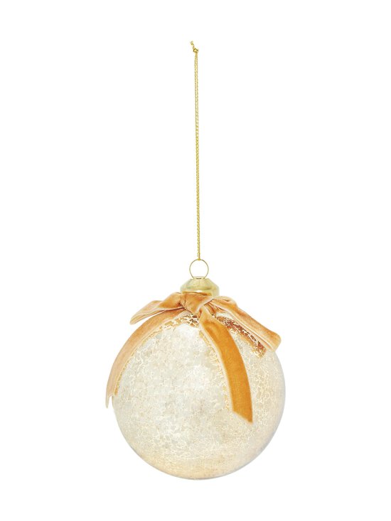 Casa Stockmann - Ball With Bow -joulukoriste - GOLDEN | Stockmann - photo 2
