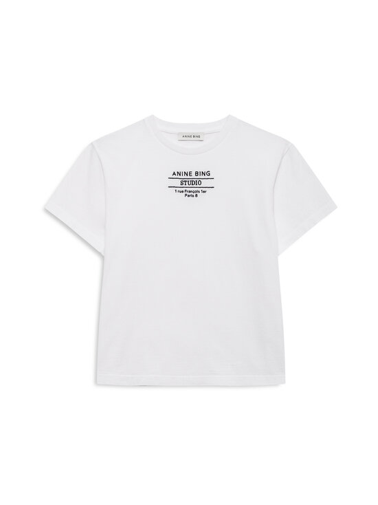 Anine Bing - Shelley Studio t-paita - WTI1 WHITE | Stockmann - photo 1