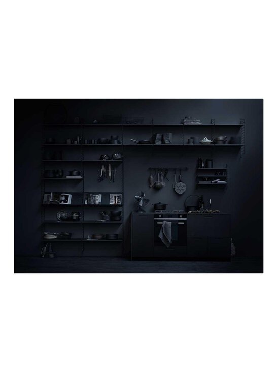 String - String System -lattiasivupaneeli musta 200 x 30 cm - BLACK | Stockmann - photo 5