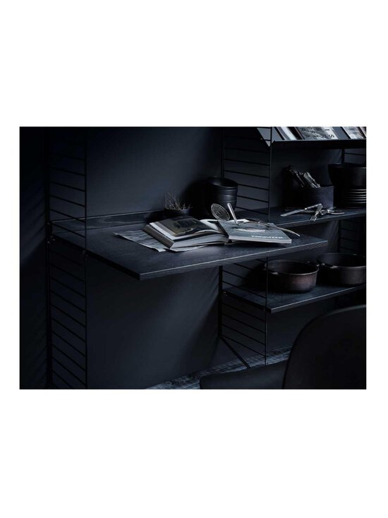 String - String System -pöytätaso musta saarni 78 x 58 cm - BLACK | Stockmann - photo 2