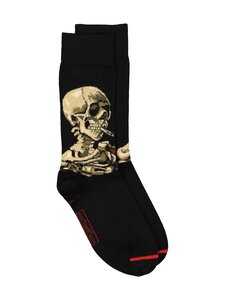 MuseARTa - Vincent van Gogh - Head of a Skeleton with a Burning Cigarette zeķes - BLACK MuseARTa - Vincent van Gogh - Head of a Skeleton with a Burning Cigarette zeķes - BLACK | Stockmann
