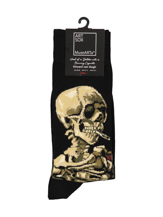 MuseARTa - sokid Vincent van Gogh – Head of a Skeleton with a Burning Cigarette - BLACK - photo 3 MuseARTa - sokid Vincent van Gogh – Head of a Skeleton with a Burning Cigarette - BLACK | Stockmann - photo 3