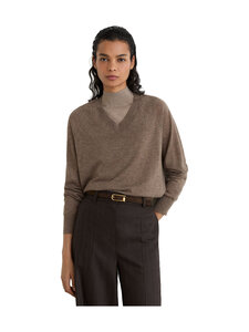 Reiss - Paris Merino -neulepusero - 25 MOCHA BROWN | Stockmann