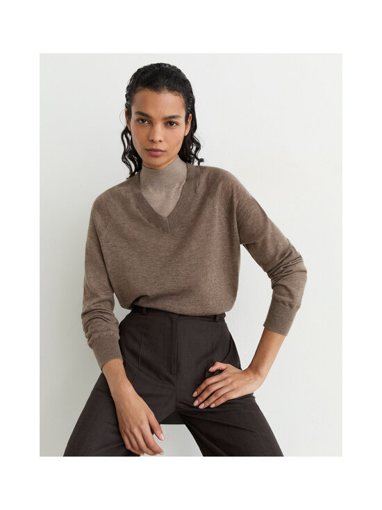 Reiss - Paris Merino -neulepusero - 25 MOCHA BROWN | Stockmann - photo 2
