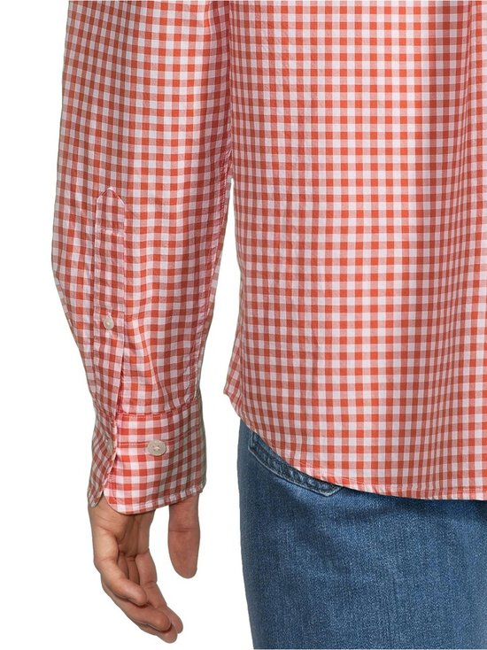 GANT - Regular Fit Classic Gingham Poplin -kaluluspaita - 845 DEEP ORANGE - photo 5 GANT - Regular Fit Classic Gingham Poplin -kaluluspaita - 845 DEEP ORANGE | Stockmann - photo 5
