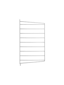 String - String System -seinäsivupaneeli galvanoitu teräs 50 x 30 cm - GREY | Stockmann