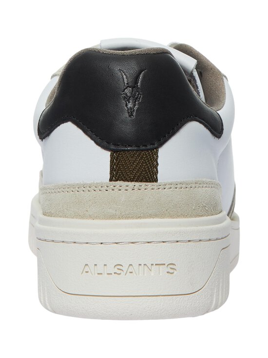 Allsaints - Regan Low Top -nahkatennarit - 99 CHALK WHITE/BLACK | Stockmann - photo 3