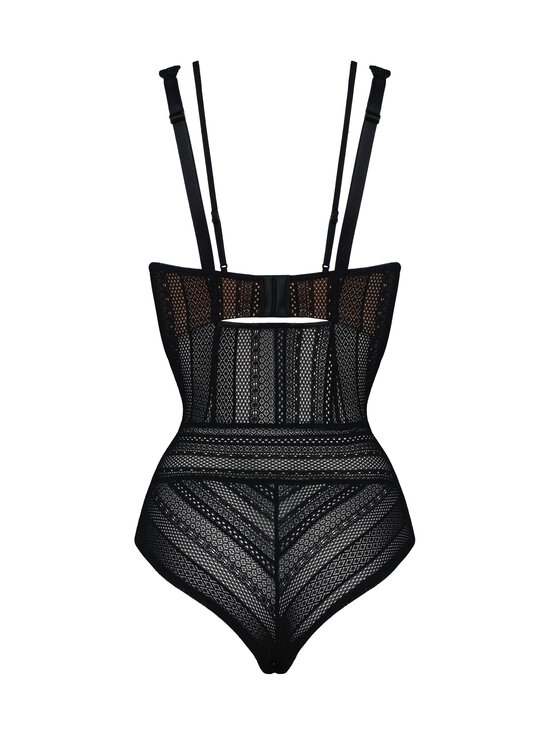 Marlies Dekkers - Anaisha Padded Plunge Balcony -body - TRANSPARENT BLACK AND SAND - photo 2 Marlies Dekkers - Anaisha Padded Plunge Balcony -body - TRANSPARENT BLACK AND SAND | Stockmann - photo 2