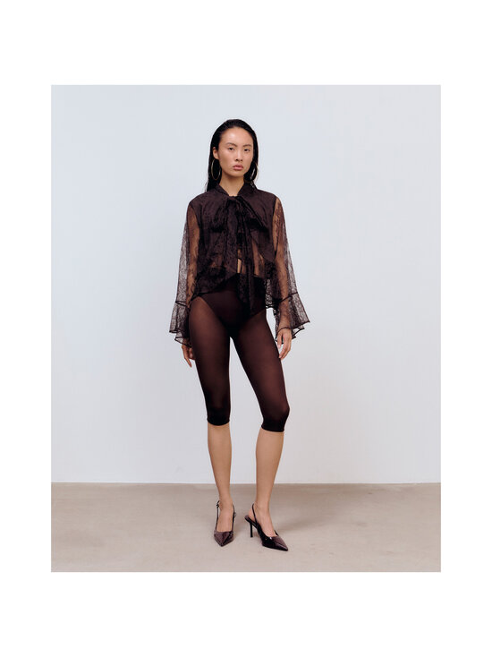 Ida Sjöstedt - Allyson mežģīņu blūze - DARK BROWN (LINED) | Stockmann - photo 2