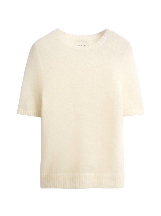 GANT - Lyhythihainen C-neck-neule - 130 CREAM | Stockmann - photo 1
