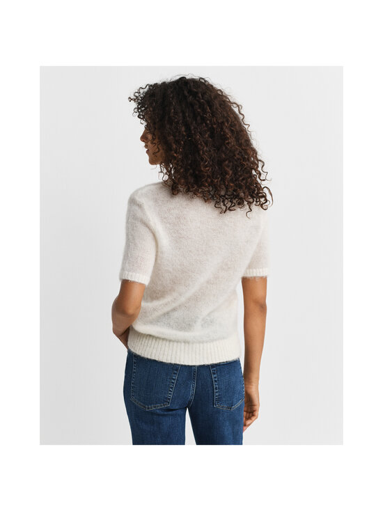 GANT - Lyhythihainen C-neck-neule - 130 CREAM | Stockmann - photo 3